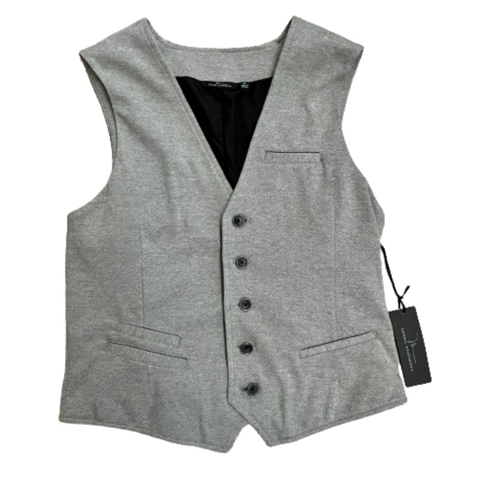 Marc Anthony Men's Size M Gray Vest new